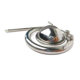 1m Master 0S Flat Pot Lid Metal Chastity Lock Men's Abstinence Ring Chastity Lock Transvestite Women's Clothing Boss Going Out