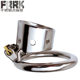 Birdcool 2021 New Stainless Steel Arc Ring Short Chastity Lock for Men, Desire Control Lock, Cb Lock, Open Style Cage