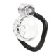 Transparent Pot Lid Flat Cb Lock One-Click Locking Bird Cage Chastity Lock Abstinence Lower Body Restraint Bdsm Out and Wear