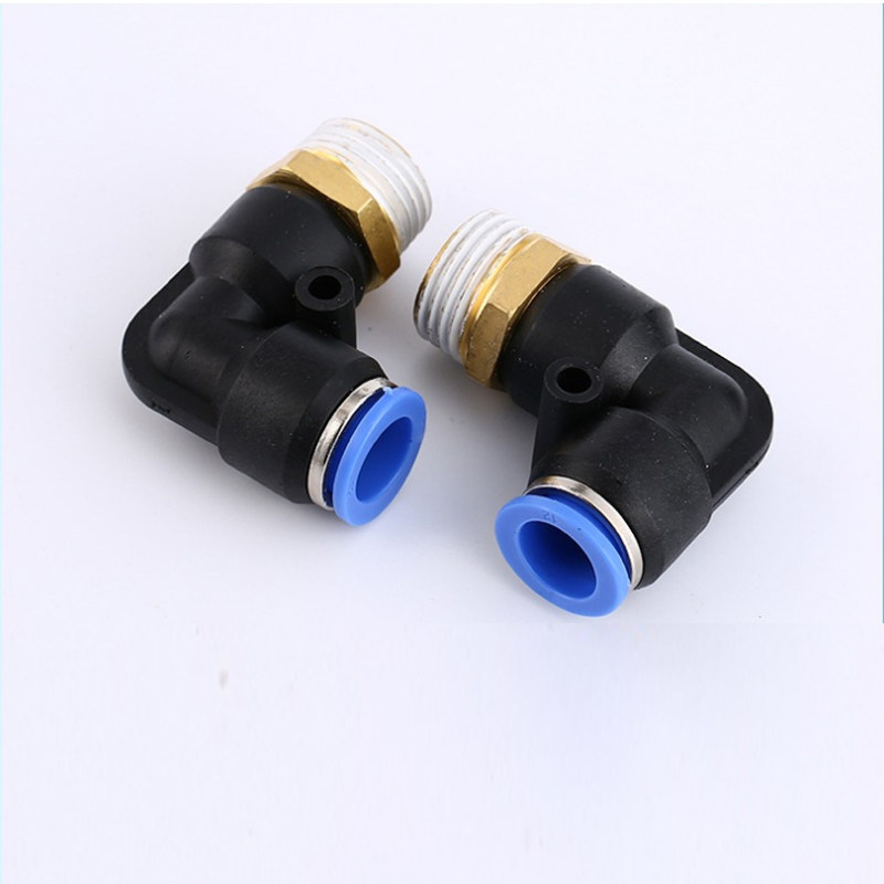Gas dynamic element Pneumatic tracheojoint quick and quick insertion of external thread PL4-M5 PL4-M5 PL6-01 PL8-02 PL8-02