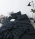 mùa thu tối giản Nhật Bản và mùa đông kẻ sọc bông gia đình trải giường bốn dày 1,5m 1.8m đôi giường quilt sản phẩm Mikasa - Bộ đồ giường bốn mảnh