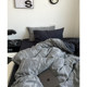 Maxim/industrial style American industrial style color spun cotton four-piece set wash cotton bed sheet
