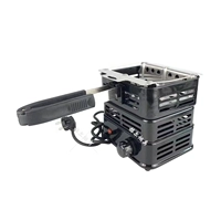 Большая трехслойная квадратная точка углеродная печь