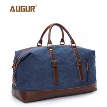  AUGUR mens and womens travel luggage bag casual fashion canvas bag zipper shoulder portable messenger bag