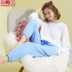 Ba khẩu súng cộng với đồ ngủ nhung Quần nữ nhà giản dị Shu cotton nhung Quần nhà nữ thanh niên quần ấm mùa đông 60854 quần áo nam hàng hiệu Quần tây