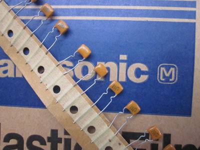 Imported Panasonic CBB metallized film capacitor 0 001uf63v 0 001uf 102 p=5mm