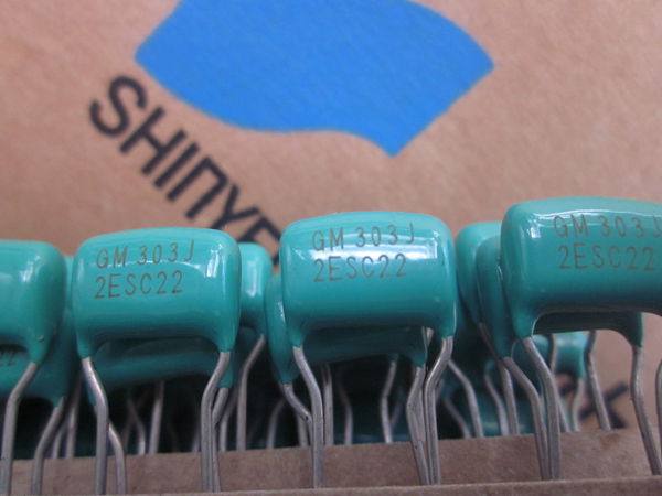 Japan shen rong SHINYEI thin-film capacitor 30nf2E 0 03 uf250v 303 250v p = 10mm