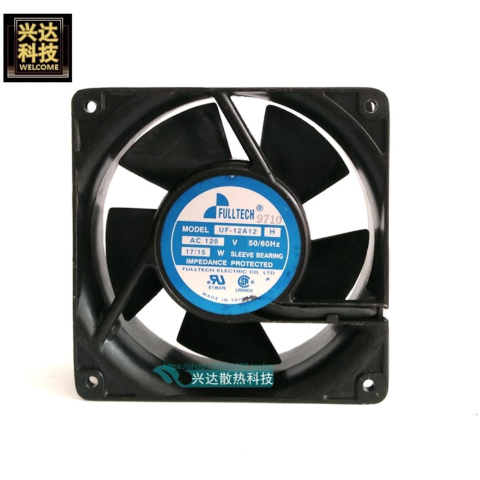 UF-12A12 H AC120V 17 15W original FULLTECH 12CM AC ventilator