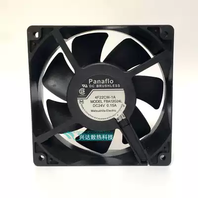 Original Panaflo Panasonic FBA12G24L 24V 0 15A 12038 inverter cooling fan