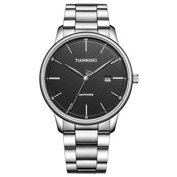 Tianwang Watch Canghai Series Simple Business Waterproof Quartz Watch Men's Model 31193 Civil Service Exam Watch