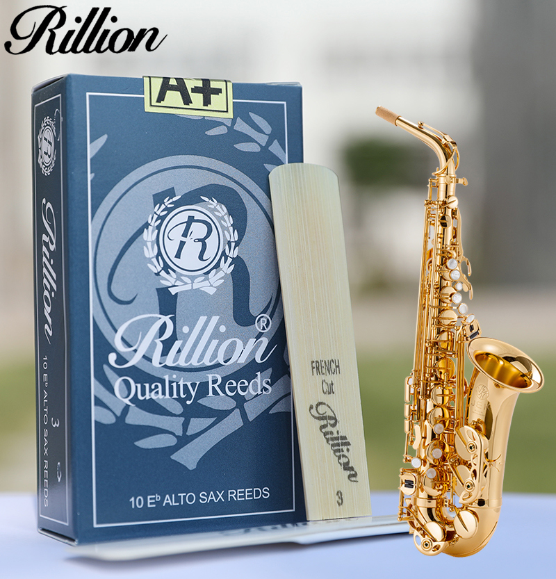 RiLLion Riley Ruili drop E Alto Saxophone Post 10 pieces of student teacher beginner easy to blow thin