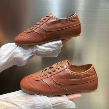 Cowhide soft sole lightweight 2025 wash square head single shoes for women's summer shoes casual shoes german training shoes flat sole retro british Cowhide soft sole lightweight 2025 wash square head single shoes for women's summer shoes casual shoes german training shoes flat sole retro british