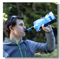 美国直邮-户外求生装备超小超袖珍便携10万加仑大容量超轻净水器