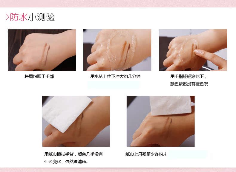 Qiao Di Shang Hui bột lông mày hiệu ứng kép không thấm nước và mồ hôi kháng lông mày kem lông mày lông mày người mới bắt đầu lông mày bút chì hàng đầu cửa hàng đích thực bút kẻ lông mày 4d chống nước