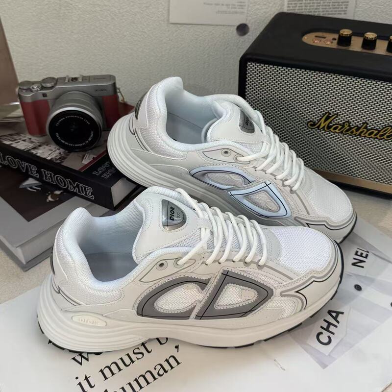 2026 New Cross-Border B30 Thick-Soled Luminous Running Shoes B25 Dad Shoes Casual Fashion Versatile Breathable Sports Shoes 2026 New Cross-Border B30 Thick-Soled Luminous Running Shoes B25 Dad Shoes Casual Fashion Versatile Breathable Sports Shoes