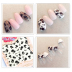Nhật Bản Nail Art Nail Sticker Hàn Quốc Không thấm nước 3D Long Kéo dài Nail Nail Đính Kit kềm cắt móng giả Công cụ Nail