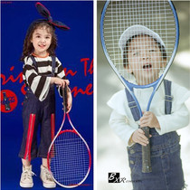 New childrens photography props tennis racket creative photo studio tide photo fashion personality sports theme props