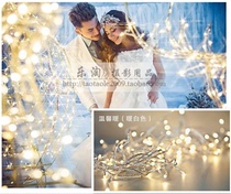Movie House New Themed Wedding Photography Nightview Photo Shoot Props Warm White Shiny Lights LED Light String Props