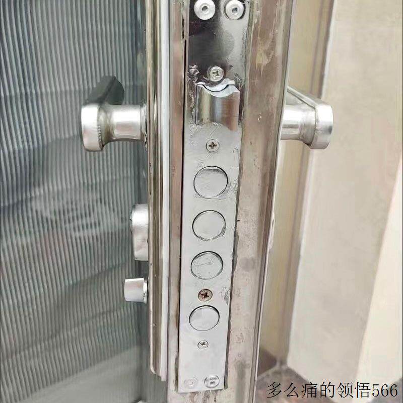 防盗门锁配件大全加厚双活方圆头锁块单活常用锁防盗门锁体通用型