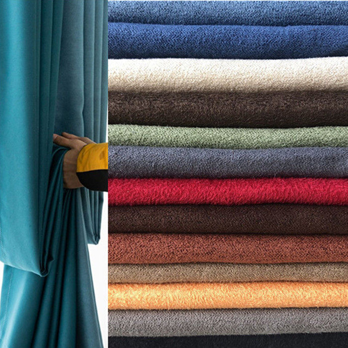 Wide suede suede fabric Shading Curtain Imitation Hemp Table Cloth Sofa Cushion With Pillow Fabric Photo Background Cloth Anti-Dust Cloth