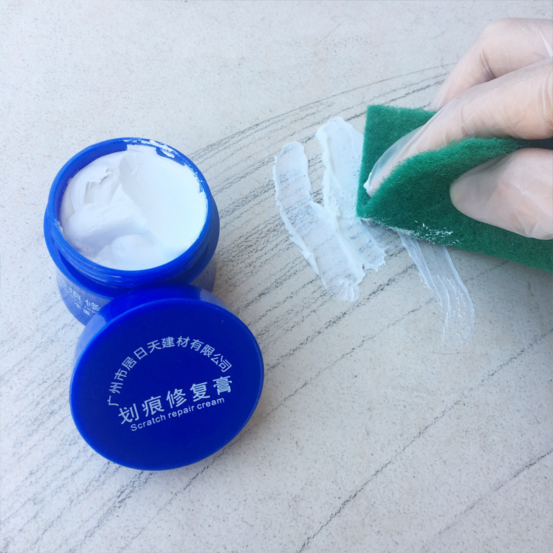 Tile scratch repair agent to remove marks artifact household floor tile glazed repair metal ceramic black deep cleaner