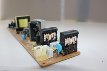 Power amplifier uses switching power supply to replace traditional transformer 35v 120W