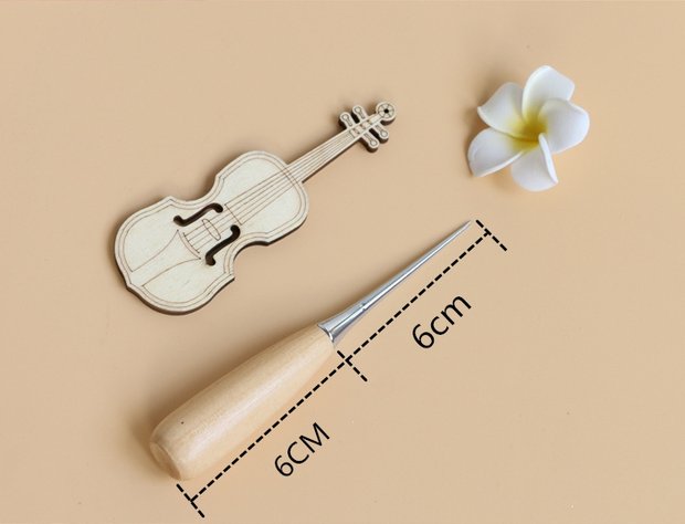 DIY vải phụ kiện Dụng cụ cầm tay Nhật Bản xuất khẩu chất lượng cao gỗ hoàng dương nón dùi một ngàn qua - Công cụ & vật liệu may DIY cây đan len