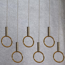 Clothing store hanging rings steel wire hanging display racks childrens clothing side hanging clothes hooks wall hanging suspenders front hanging clothes hangers