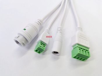 Face Recognition Tail Line Network High-Definition Camera Multi-Function Connection Alarm 485 Weigen Transmission Data White Line