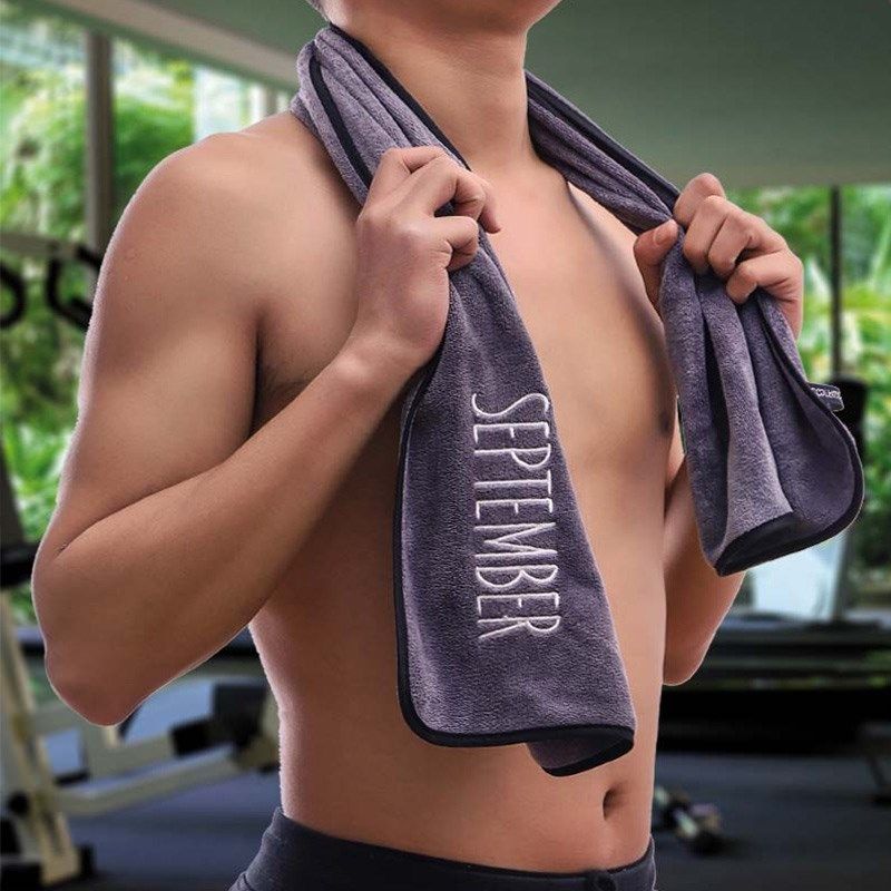 Wipe Han towel Sports play basketball wipe sweat towel running sweat towel portable sweat absorbing sweat towel on the hand