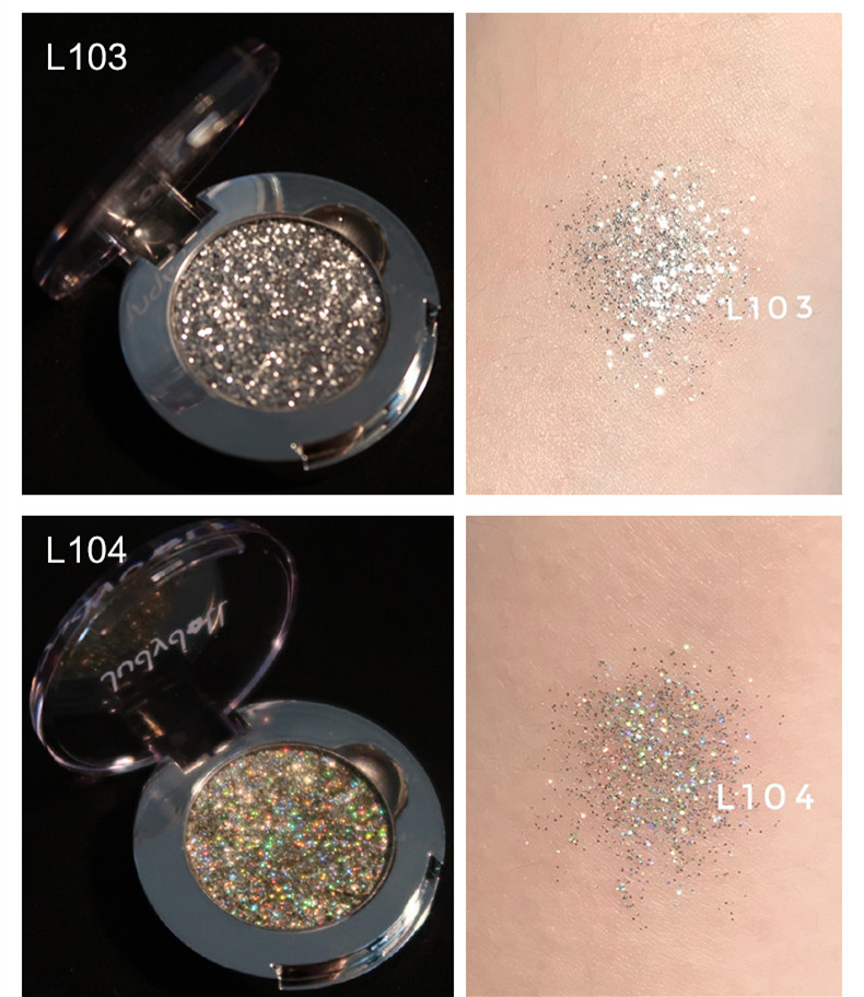 Judydoll Orange Eye Shadow Đơn sắc Kim cương lấp lánh Tia lửa Người mới bắt đầu Trang điểm Judy Giai đoạn L105 L106 - Bóng mắt phấn mắt thỏi