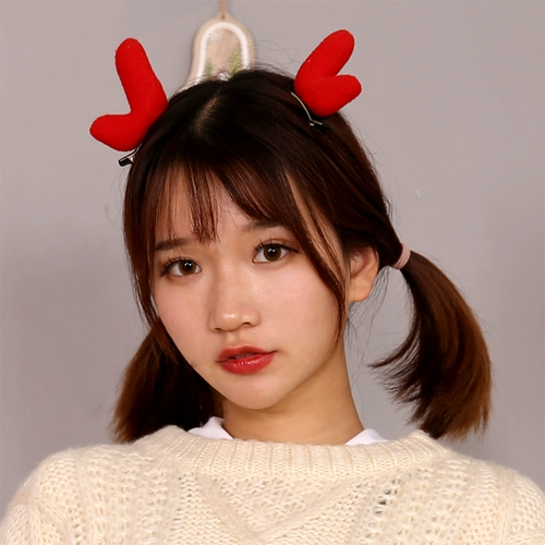 Красный ободок, детские шпильки для волос для взрослых, рождественский декор, аксессуар для волос, ювелирное украшение, подарок на день рождения