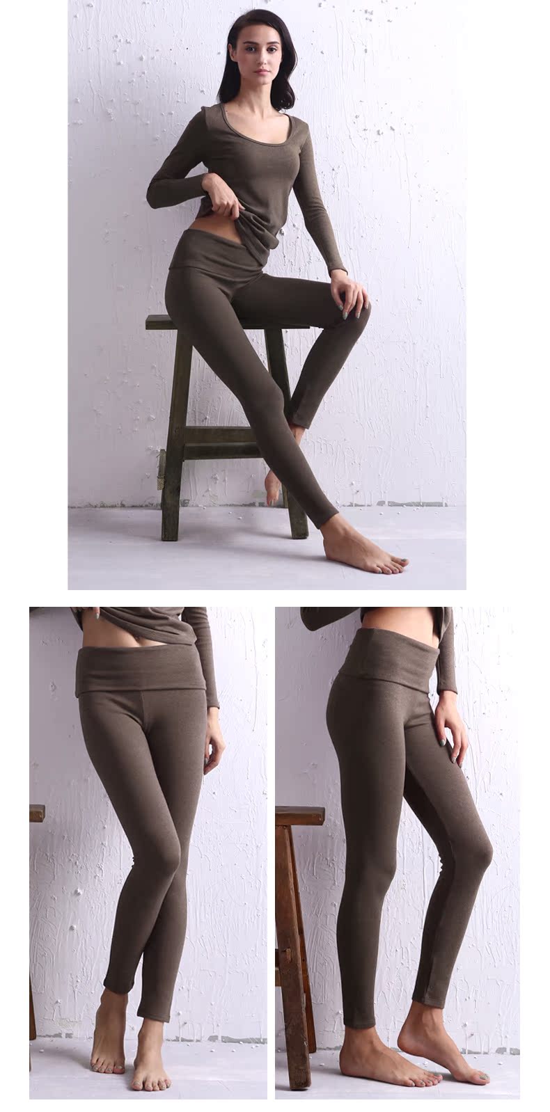 Pantalon collant 5b176h en coton - Ref 773640 Image 18