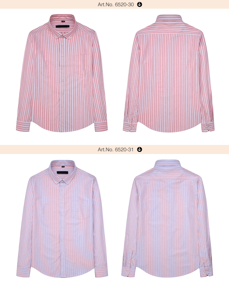 Áo sơ mi nam trung niên cotton dài tay cotton oxford áo sơ mi giản dị cha trung niên tải cỡ lớn áo sơ mi nam big size
