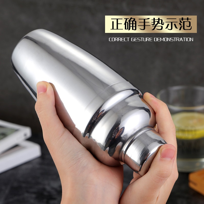 Stainless Steel Winemaker Tune Wine Suit Snowk Cup Bar Cocktail Brewer Rocking Cup Snowk Pot Milk Tea