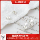 Серебряный кролик с бабочкой, безопасный браслет, ожерелье, аксессуар с аксессуарами, золотой цвет, «сделай сам»