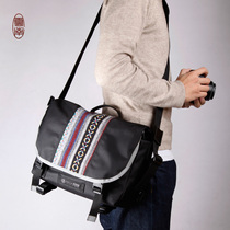 Naga Postman photography bag SLR camera bag National style riding bag micro single bag leisure photo bag commuter bag
