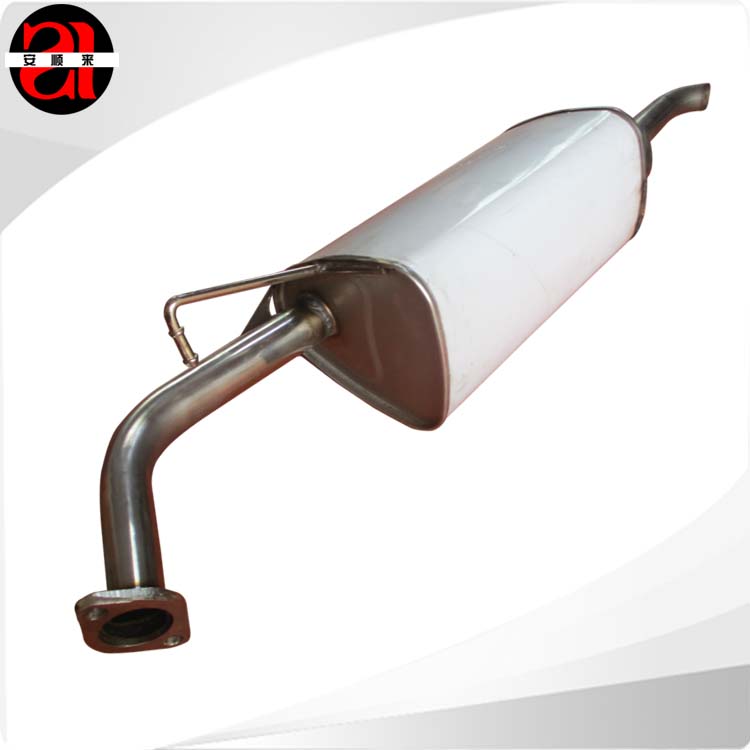 Snowfran New Saio stainless steel exhaust pipe rear section silencer silencer thickened 304 silenced package-Taobao