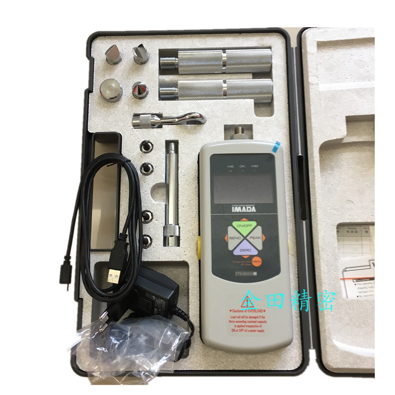 Japan IMADA Yimenda ZTS-5000N Number of display push-pull force gauge tension gauge 5000N 500KG