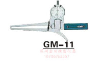 Japanese TECLOCK Tele external card gauge caliper outer diameter gauge GM-11 measuring depth 125mm