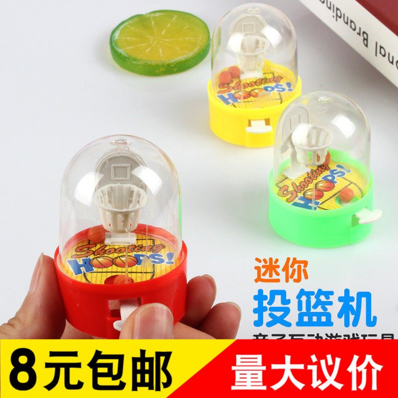 Mini basketball pitching video game console parent-child interactive desktop game night market stalls stock source cheap toy wholesale