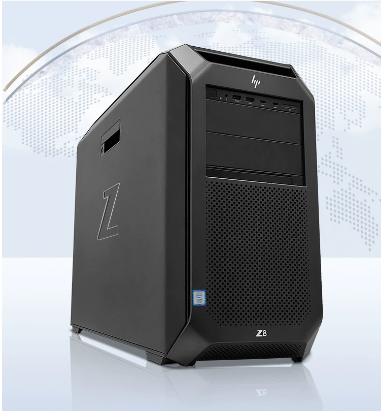 HP/ Работа Станция Z8G4 Двойная дорога золотая медаль 96 core служба устройство оказание Модель g кожзаменитель Вычисление 840 секунд T640 Hewlett-Packard