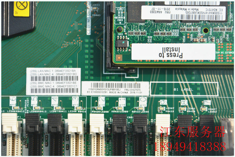 Объединение IBM X3550M5 1U шасси формула служба Устройство M.2 X99 немой главная эвм E5-2696V4 R630 IBM