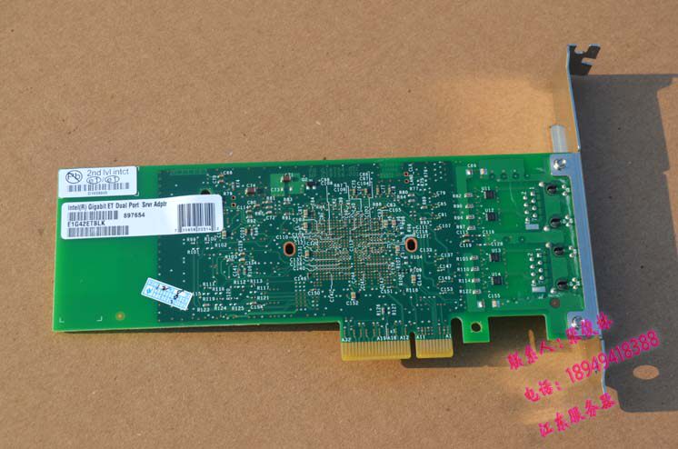 Адаптер USB intel82576/9400p服务器ros软路由pci e1g42et双口千兆网卡nc360t