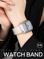Leyu подходит для Apple Watch S9 ремешок iwatch8/7/6/5/5 -го поколения Apple Watch Ultra из нержавеющей стали.
