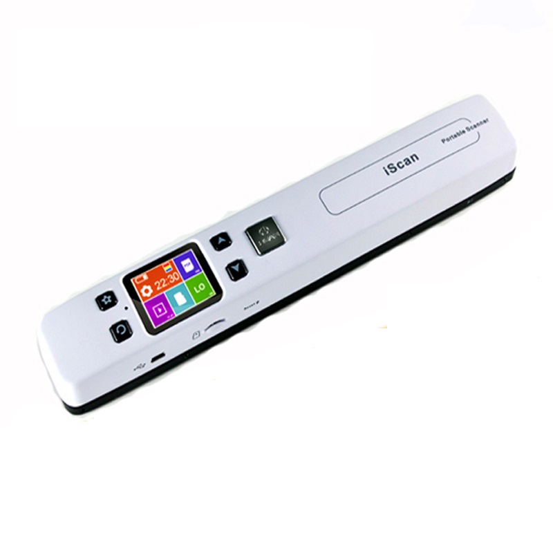 Máy quét mới Máy quét A4 cầm tay Sách màu Zero Margin Tốc độ cao Quét không dây HD - Máy quét máy scan hp 2000s1