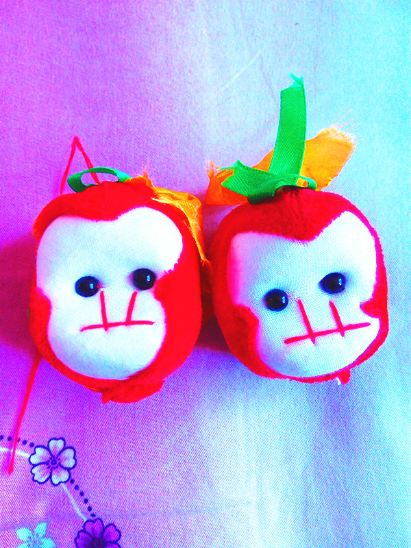 Batch of Dragon Boat Festival ornaments Dragon Boat Festival supplies Dragon Boat Festival door monkey Door guard monkey head factory direct sales trumpet