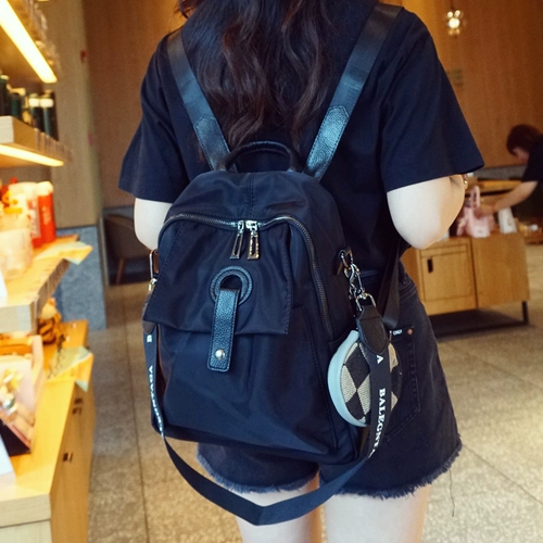 Рюкзак, сумка через плечо, летний брезент, сумка для путешествий, в корейском стиле