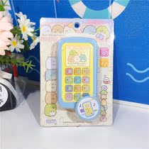 Corner creature little partner Childrens puzzle mobile phone model simulation music phone Baby puzzle house toy