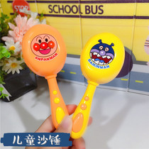 Japan Anpanman SAND hammer Teether Baby stars HAND bell HAND bell TOY COLOR bell RATTLE SAND hammer